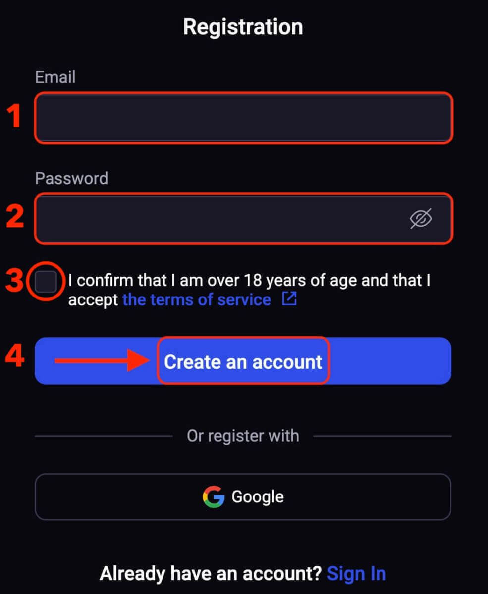 Binolla سائن اپ: کس طرح رجسٹرنگ اور ٹریڈنگ اکاؤنٹ کو کھولیں