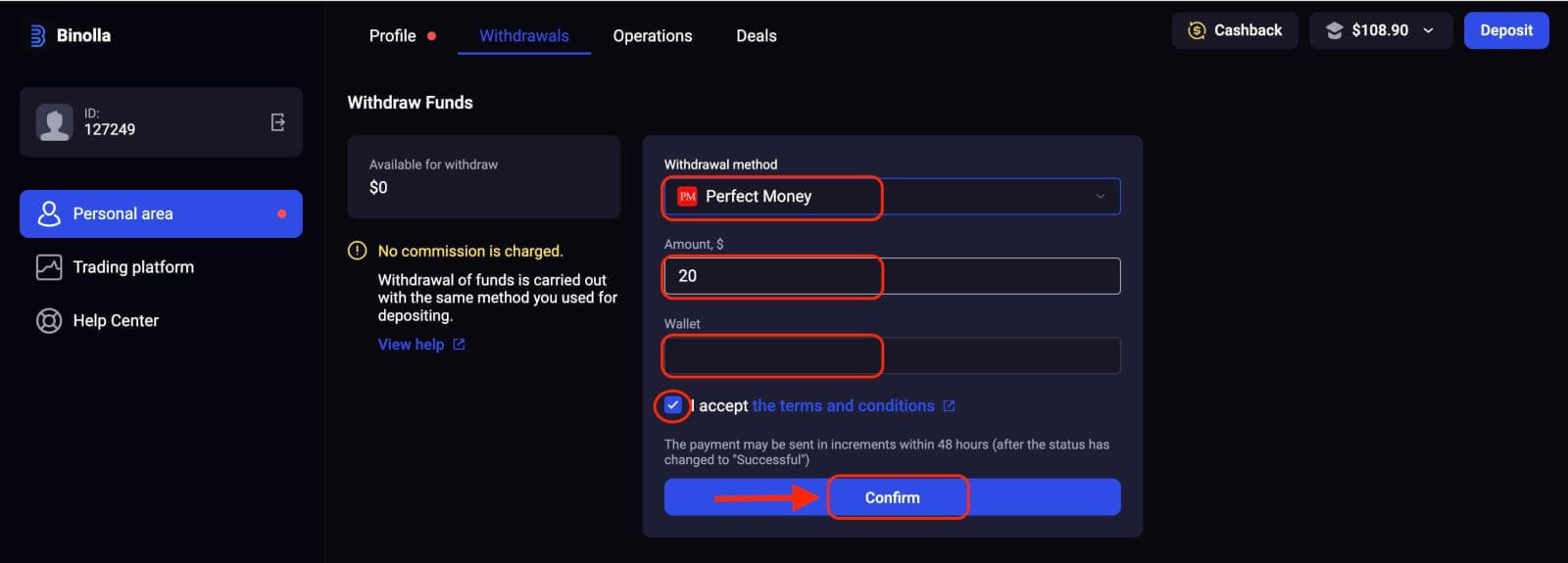 Binolla سائن اپ: کس طرح رجسٹرنگ اور ٹریڈنگ اکاؤنٹ کو کھولیں