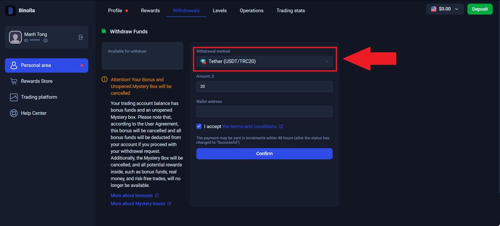 How to Cash Out from Binolla in 2026: Complete Withdrawal Tutorial
