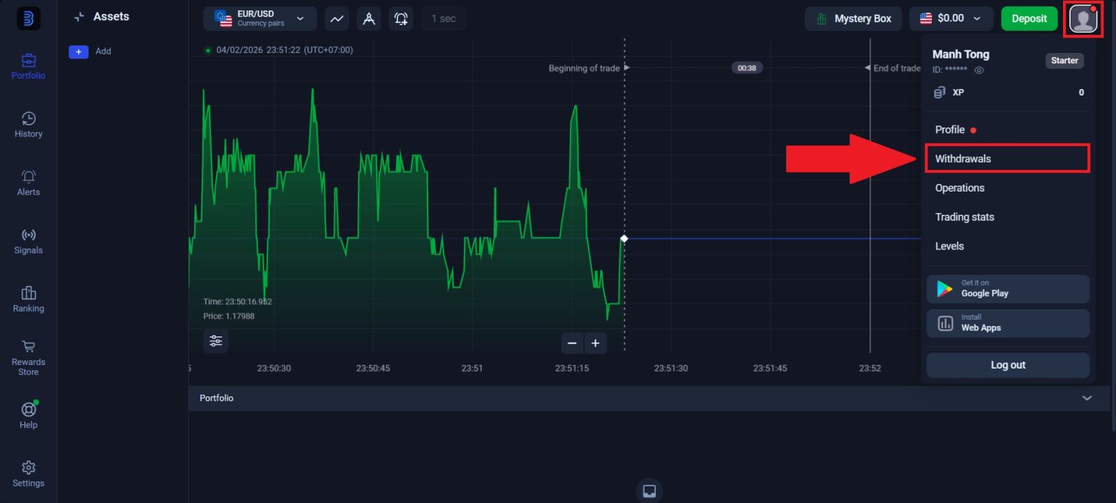 Si të fitoni para nga Binolla në 2026: Tutorial i plotë i tërheqjes Si të fitoni para nga Binolla në 2026: Tutorial i plotë i tërheqjes