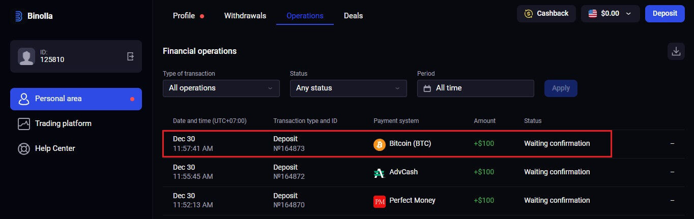 How to Deposit and Trade Binary Options at Binolla How to Deposit and Trade Binary Options at Binolla