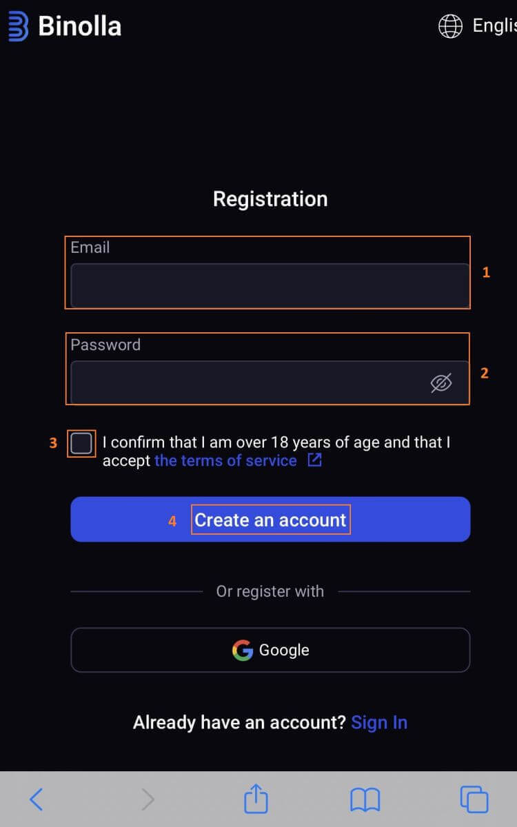 ວິທີການເປີດບັນຊີສາທິດໃນ binolla ວິທີການເປີດບັນຊີສາທິດໃນ binolla