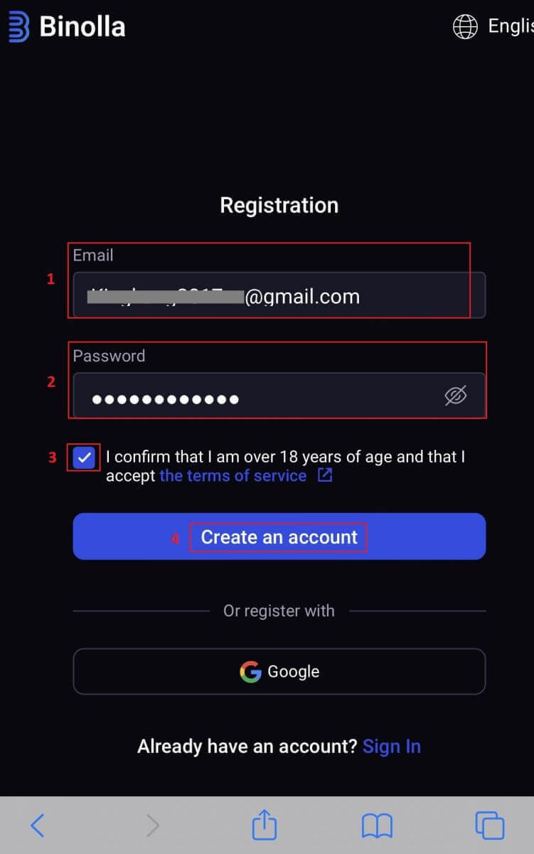 Cum să vă înregistrați și să vă conectați la un cont Binolla Cum să vă înregistrați și să vă conectați la un cont Binolla