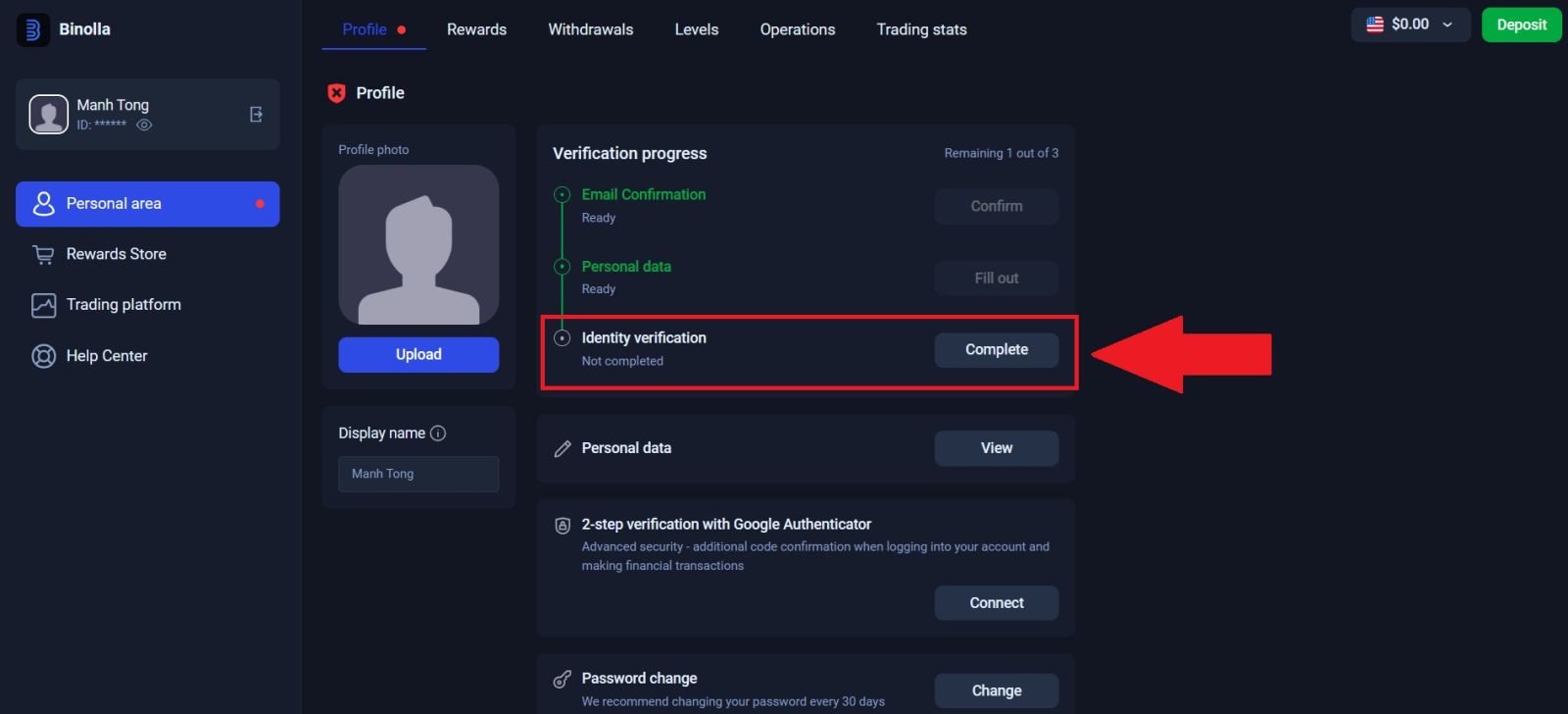 Sådan bekræfter du din Binolla-konto i 2026: Trin-for-trin KYC-vejledning, dokumenter og godkendelsestid Sådan bekræfter du din Binolla-konto i 2026: Trin-for-trin KYC-vejledning, dokumenter og godkendelsestid